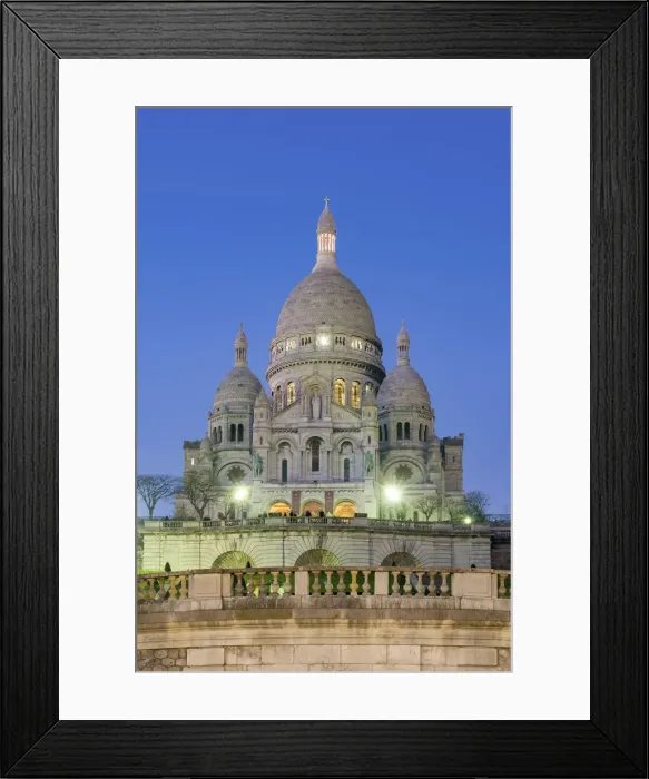 Framed Print : France, Paris. Basilica of Sacre Coeur, Montmartre Framed Print : France, Paris. Basilica of Sacre Coeur, Montmartre