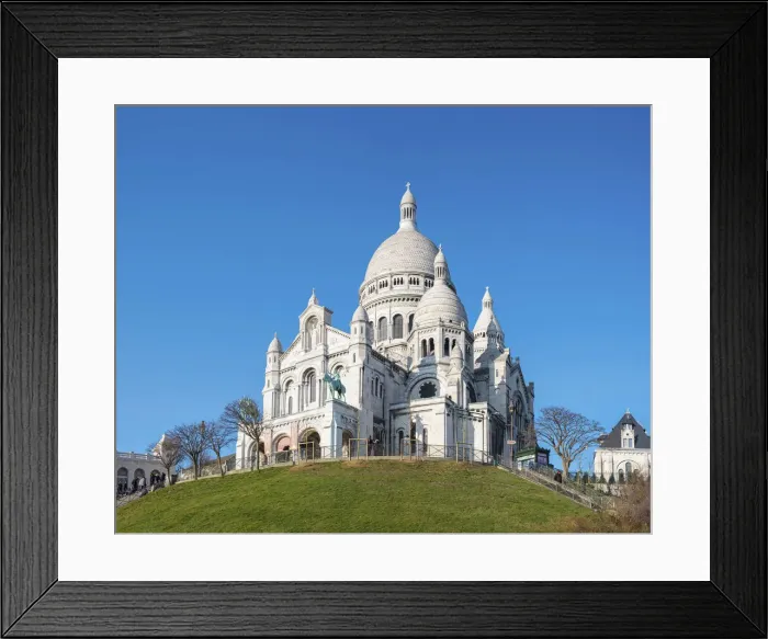 Framed Print : France, Paris. Basilica of Sacre Coeur, Montmartre Framed Print : France, Paris. Basilica of Sacre Coeur, Montmartre