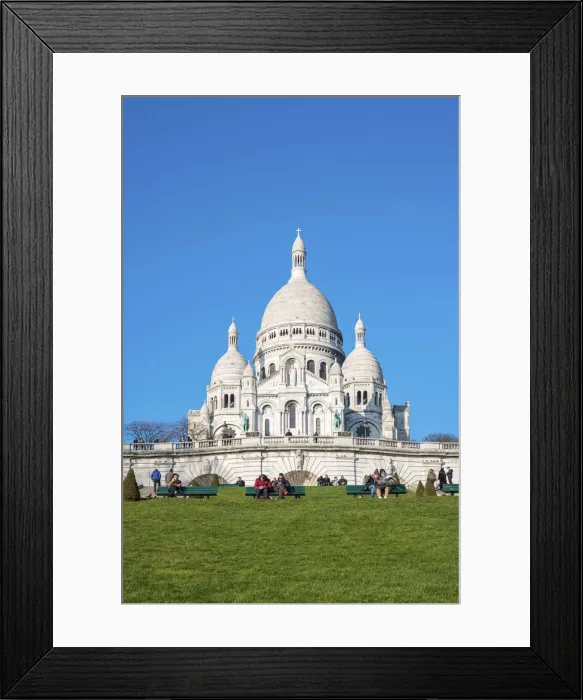 Framed Print : France, Paris. Basilica of Sacre Coeur, Montmartre Framed Print : France, Paris. Basilica of Sacre Coeur, Montmartre