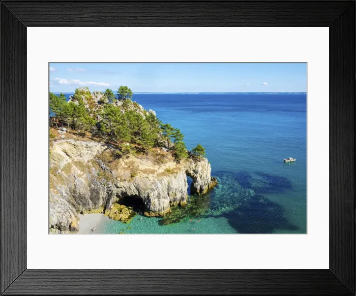 Framed Print : France, Brittany (Bretagne), Finistere department, Crozon Framed Print : France, Brittany (Bretagne), Finistere department, Crozon