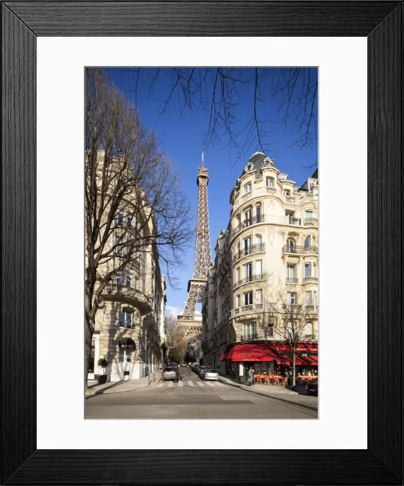 Framed Print : Eiffel tower in Paris, Ile-de-France, France Framed Print : Eiffel tower in Paris, Ile-de-France, France