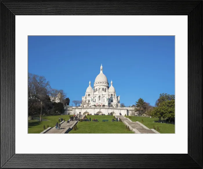 Framed Print : France, Paris. Basilica of Sacre Coeur, Montmartre Framed Print : France, Paris. Basilica of Sacre Coeur, Montmartre