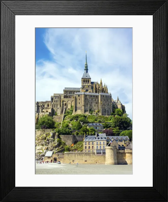 Framed Print : France, Normandy (Normandie), Manche department, Le Mont-Saint-Miichel Framed Print : France, Normandy (Normandie), Manche department, Le Mont-Saint-Miichel