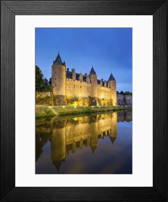 Framed Print : France, Brittany (Bretagne), Morbihan department, Josselin Framed Print : France, Brittany (Bretagne), Morbihan department, Josselin