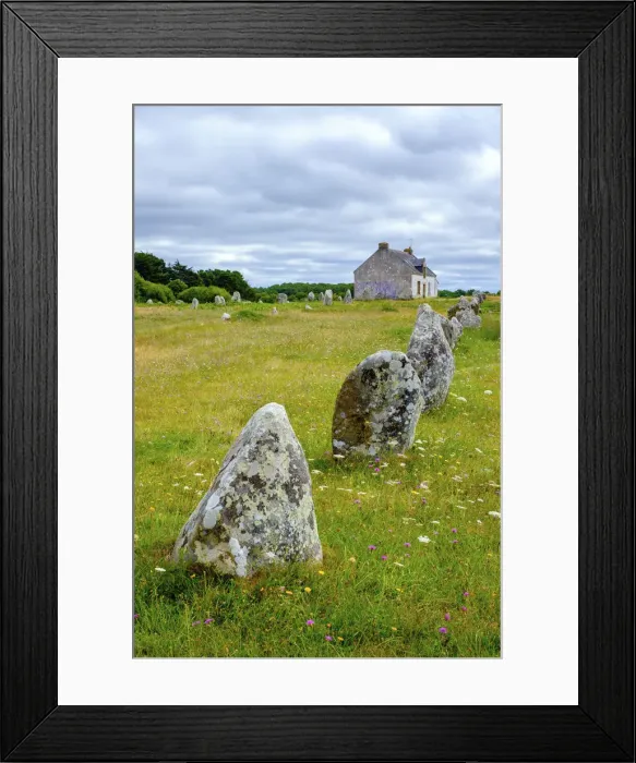 Framed Print : France, Brittany (Bretagne), Morbihan department, Carnac Framed Print : France, Brittany (Bretagne), Morbihan department, Carnac