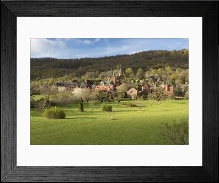 Framed Print : Collonges-la-Rouge village in the spring, Correze, Nouvelle-Aquitaine, France Framed Print : Collonges-la-Rouge village in the spring, Correze, Nouvelle-Aquitaine, France