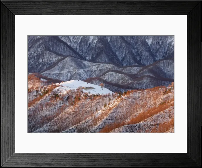 Framed Print : Italy, Tuscany, Parco Nazionale delle Foreste Casentinesi-Monte Falterona-Campigna