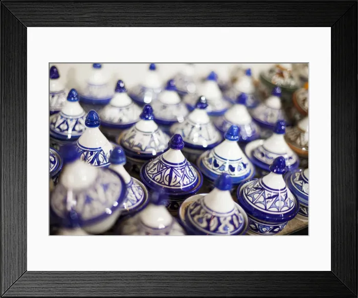 Framed Print : Morocco, Fes, Small tajine