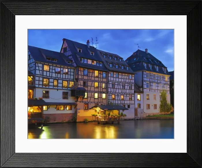 Framed Print : France, Alsace, Strasbourg, La-Petite-France Framed Print : France, Alsace, Strasbourg, La-Petite-France