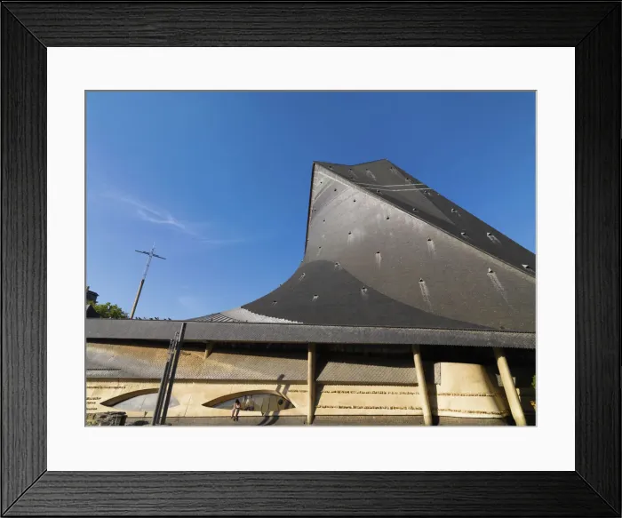 Framed Print : France, Normandy, Rouen, St. Joan of Arc Church Framed Print : France, Normandy, Rouen, St. Joan of Arc Church