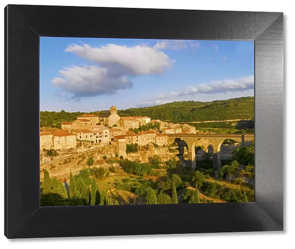 France, Languedoc, Minerve, Overview of town