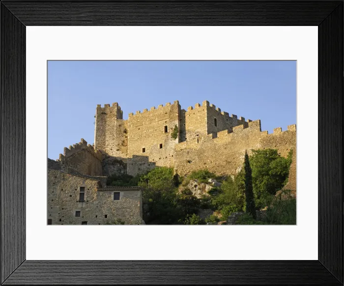 Framed Print : Castle, Aubenas, Ardeche, Rhones-Alpes, France Framed Print : Castle, Aubenas, Ardeche, Rhones-Alpes, France