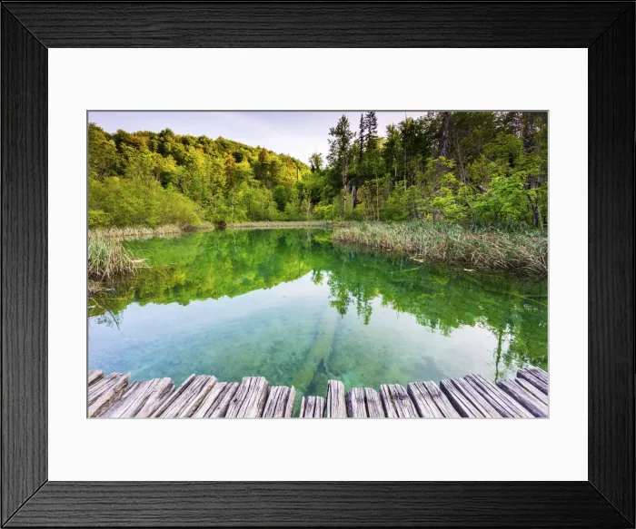Framed Print : Croatia, Dalmatia, Karlova, Plitvice Lakes National Park, High Lakes Framed Print : Croatia, Dalmatia, Karlova, Plitvice Lakes National Park, High Lakes