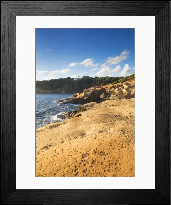 Framed Print : Dominica, Calibishie. The Red Rocks at Pointe Baptiste Framed Print : Dominica, Calibishie. The Red Rocks at Pointe Baptiste