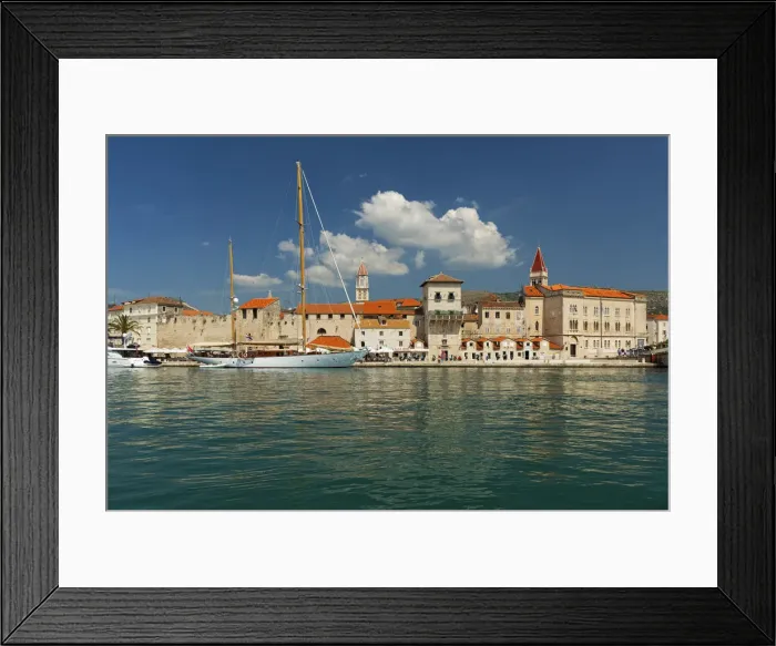 Framed Print : Europe, Balkan, Croatia, Trogir Framed Print : Europe, Balkan, Croatia, Trogir