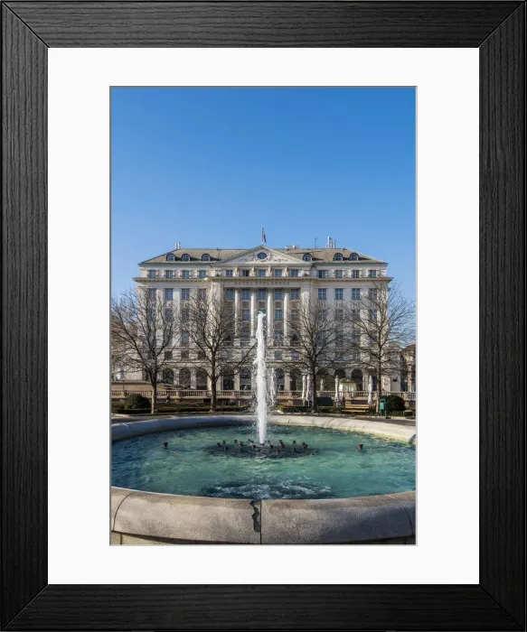 Framed Print : Esplanade Zagreb Hotel, Zagreb, Croatia Framed Print : Esplanade Zagreb Hotel, Zagreb, Croatia