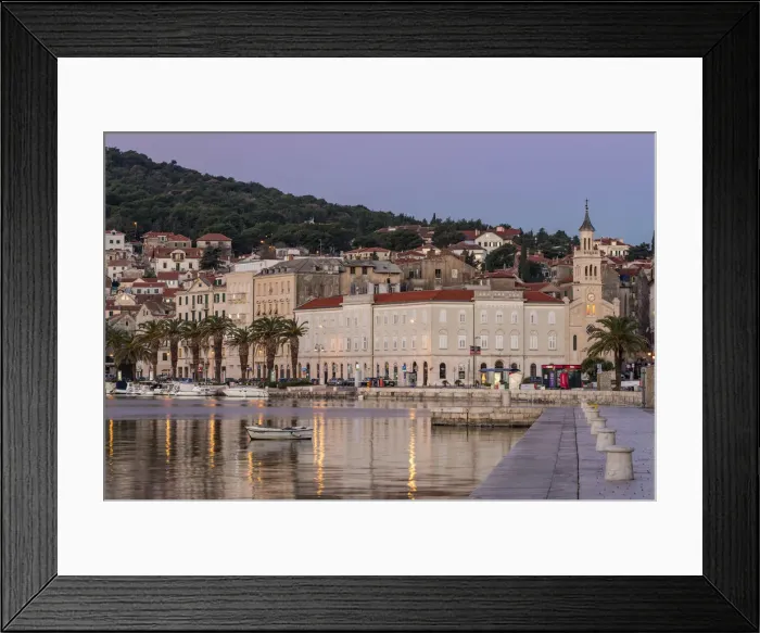 Framed Print : Waterfront, Split, Dalmatia, Croatia Framed Print : Waterfront, Split, Dalmatia, Croatia