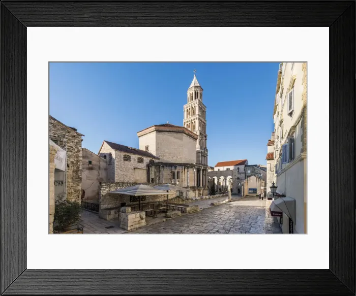 Framed Print : Palace of Diocletian, Split, Dalmatia, Croatia Framed Print : Palace of Diocletian, Split, Dalmatia, Croatia