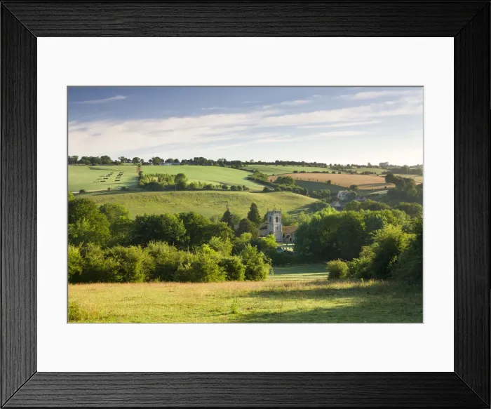 Framed Print : Naunton church, surrounded by beautiful countryside in the picturesque Cotswolds Framed Print : Naunton church, surrounded by beautiful countryside in the picturesque Cotswolds