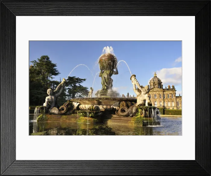 Framed Print : England, North Yorkshire, Castle Howard Framed Print : England, North Yorkshire, Castle Howard