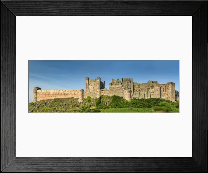 Framed Print : Europe, England, Northumberland, Bamburgh Castle Framed Print : Europe, England, Northumberland, Bamburgh Castle
