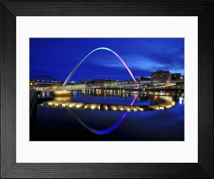 Framed Print : Europe, England, Northumberland, Newcastle, Gateshead Millennium Bridge Framed Print : Europe, England, Northumberland, Newcastle, Gateshead Millennium Bridge