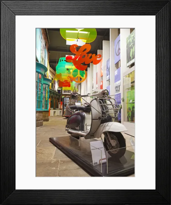 Framed Print : United Kingdom, England, North Yorkshire, York. 1960s street in the Castle Museum Framed Print : United Kingdom, England, North Yorkshire, York. 1960s street in the Castle Museum