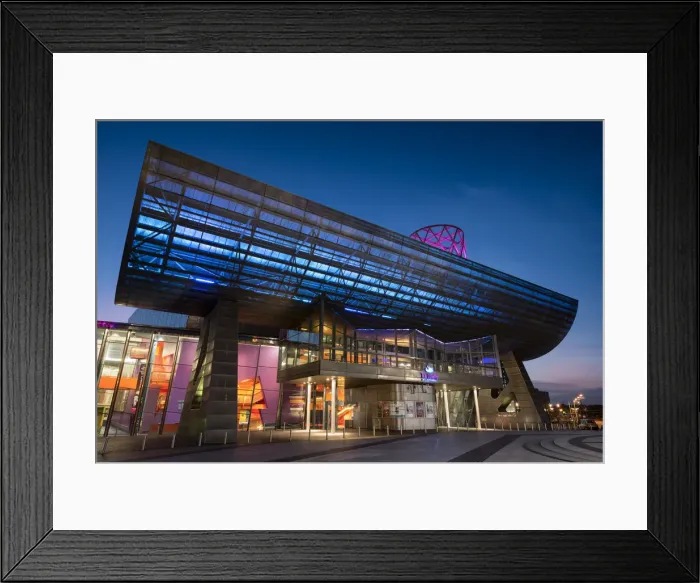 Framed Print : England, Lancashire, Manchester, Salford Quays Framed Print : England, Lancashire, Manchester, Salford Quays