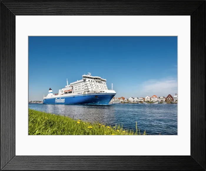 Framed Print : Skandinavien ferry, TravemAonde, LAobeck, Baltic coast, Schleswig-Holstein, Germany Framed Print : Skandinavien ferry, TravemAonde, LAobeck, Baltic coast, Schleswig-Holstein, Germany