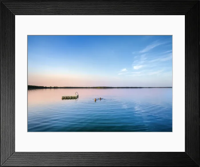 Framed Print : Dusk, Selent lake, Holsteinische Schweiz, Baltic coast, Schleswig-Holstein, Germany Framed Print : Dusk, Selent lake, Holsteinische Schweiz, Baltic coast, Schleswig-Holstein, Germany
