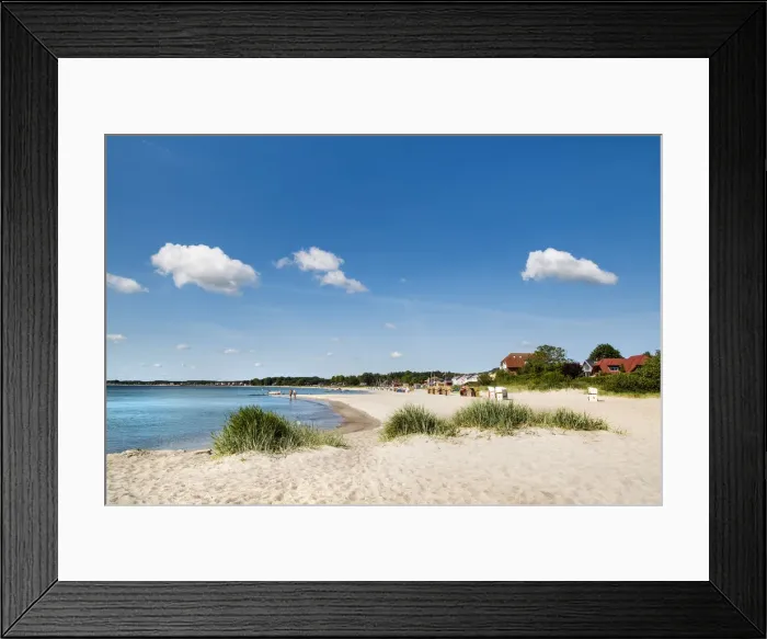 Framed Print : Beach, Sierksdorf, Baltic coast, Schleswig-Holstein, Germany Framed Print : Beach, Sierksdorf, Baltic coast, Schleswig-Holstein, Germany