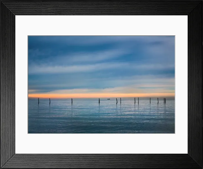 Framed Print : Sunset over the sea, Fehmarn island, Baltic coast, Schleswig-Holstein, Germany Framed Print : Sunset over the sea, Fehmarn island, Baltic coast, Schleswig-Holstein, Germany