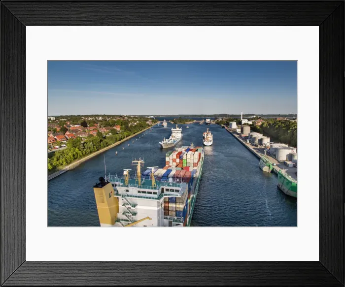 Framed Print : Kiel canal, Kiel Holtenau, Baltic coast, Schleswig-Holstein, Germany Framed Print : Kiel canal, Kiel Holtenau, Baltic coast, Schleswig-Holstein, Germany