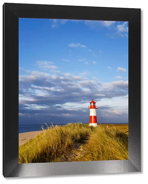 Lighthouse List east, Ellenbogen, Sylt Island, North Frisian Islands, Schleswig Holstein