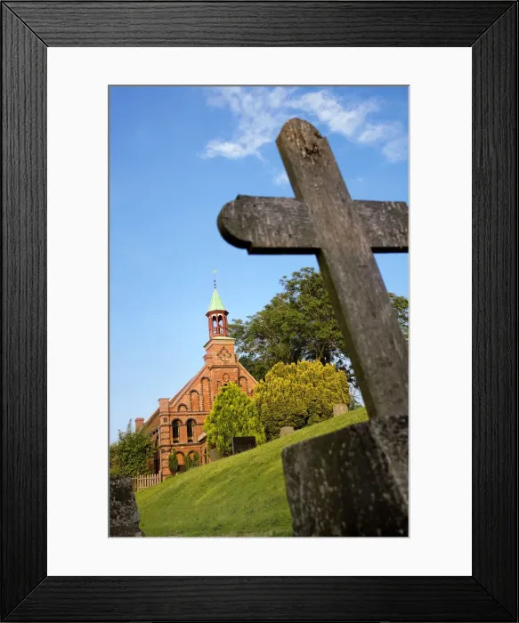 Framed Print : Cemetery, Nordstrand Island, Northern Frisia, Schleswig Holstein, Germany Framed Print : Cemetery, Nordstrand Island, Northern Frisia, Schleswig Holstein, Germany