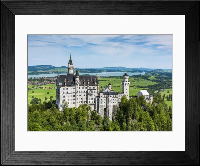 Framed Print : Neuschwanstein Castle or Schloss Neuschwanstein, Schwangau, Bavaria, Germany Framed Print : Neuschwanstein Castle or Schloss Neuschwanstein, Schwangau, Bavaria, Germany