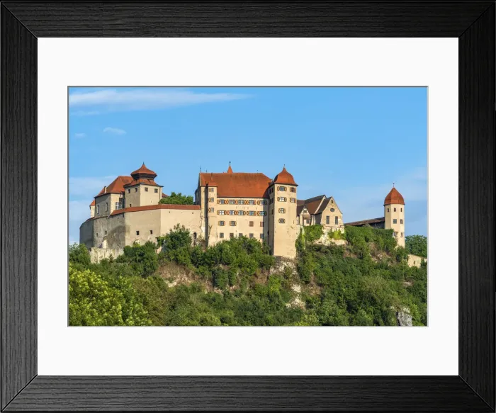 Framed Print : Schloss Harburg or Harburg castle, Harburg, Bavaria, Germany Framed Print : Schloss Harburg or Harburg castle, Harburg, Bavaria, Germany