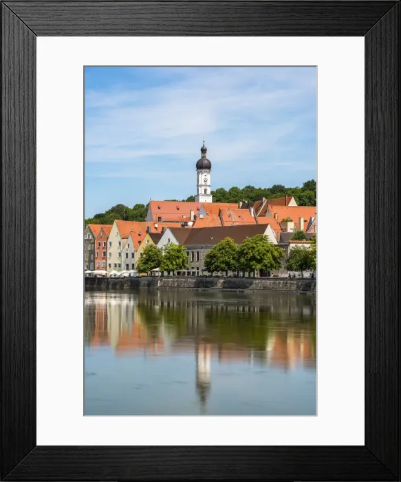 Framed Print : Landsberg am Lech, Bavaria, Germany Framed Print : Landsberg am Lech, Bavaria, Germany