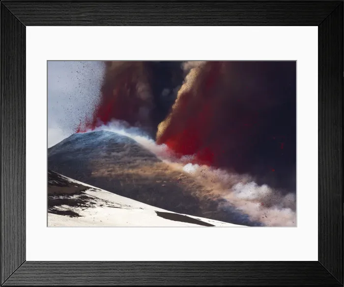 Framed Print : Italy, Sicily, Etna, from 2800mt of altuitudine, 6th paroxysm of 2012, lava fountains Framed Print : Italy, Sicily, Etna, from 2800mt of altuitudine, 6th paroxysm of 2012, lava fountains