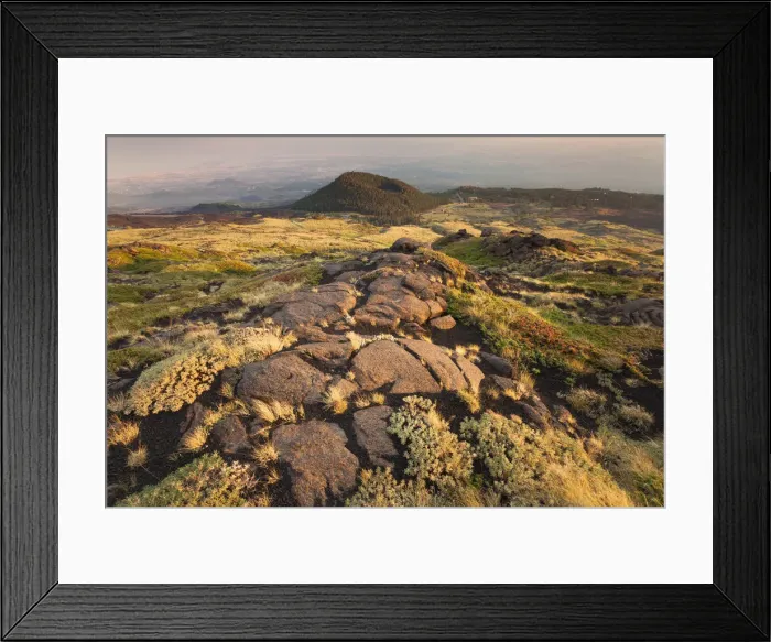 Framed Print : Italy, Sicily, Mt. Etna, View of Vetore floor from a height of 2000m Framed Print : Italy, Sicily, Mt. Etna, View of Vetore floor from a height of 2000m