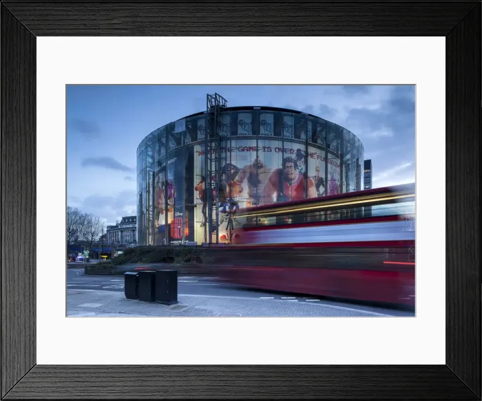 Framed Print : United Kingdom, UK, London, IMAX theatre by Waterloo station Framed Print : United Kingdom, UK, London, IMAX theatre by Waterloo station