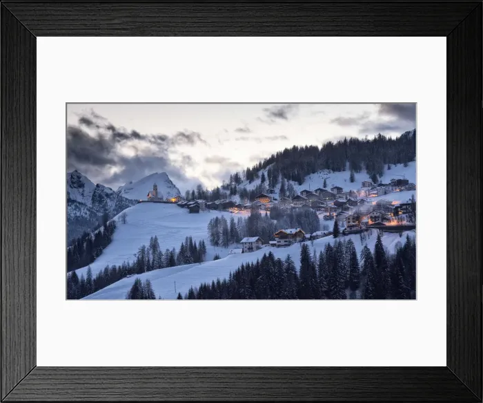 Framed Print : Italy, Veneto, Dolomitres, Colle Santa Lucia Framed Print : Italy, Veneto, Dolomitres, Colle Santa Lucia