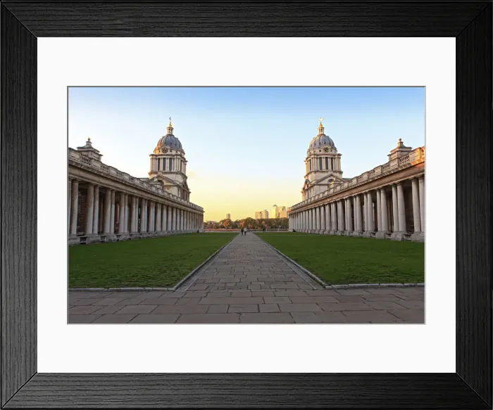 Framed Print : Europe, United Kingdom, England, London, Greenwich, Old Royal Naval College -