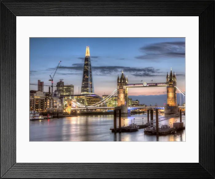 Framed Print : Europe, United Kingdom, England, London, Wapping, the Thames, Tower Bridge, City Hall Framed Print : Europe, United Kingdom, England, London, Wapping, the Thames, Tower Bridge, City Hall