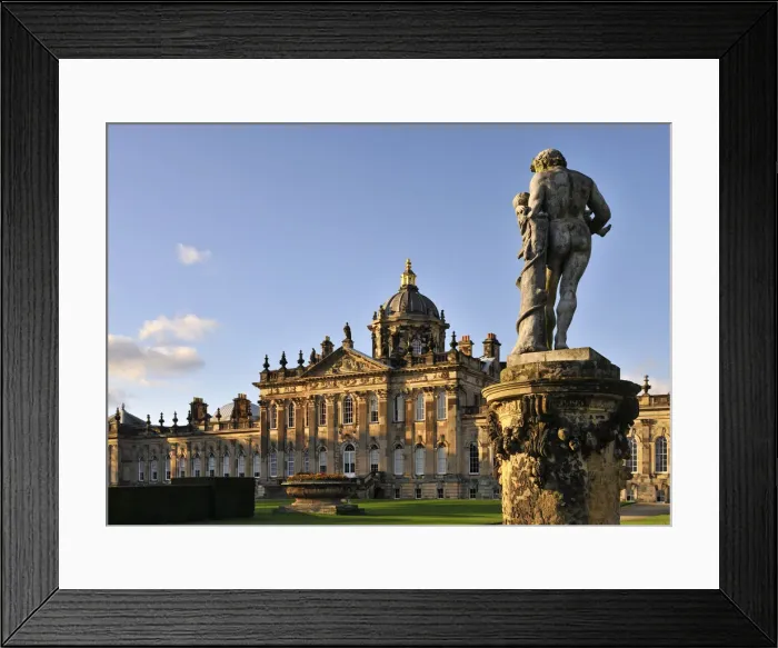 Framed Print : Europe, England, North Yorkshire, Castle Howard Framed Print : Europe, England, North Yorkshire, Castle Howard
