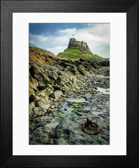 Framed Print : Europe, England, Northumberland, Holy Island, Lindisfarne Castle Framed Print : Europe, England, Northumberland, Holy Island, Lindisfarne Castle