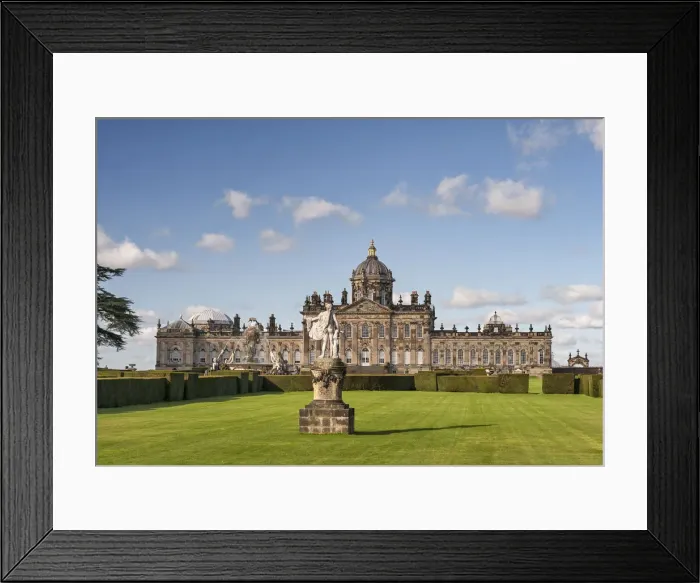 Framed Print : Europe, United Kingdom, England, North Yorkshire, Castle Howard