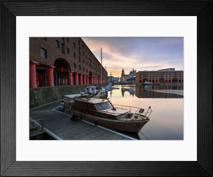 Framed Print : Europe, United Kingom, England, Lancashire, Liverpool, Albert Dock Framed Print : Europe, United Kingom, England, Lancashire, Liverpool, Albert Dock