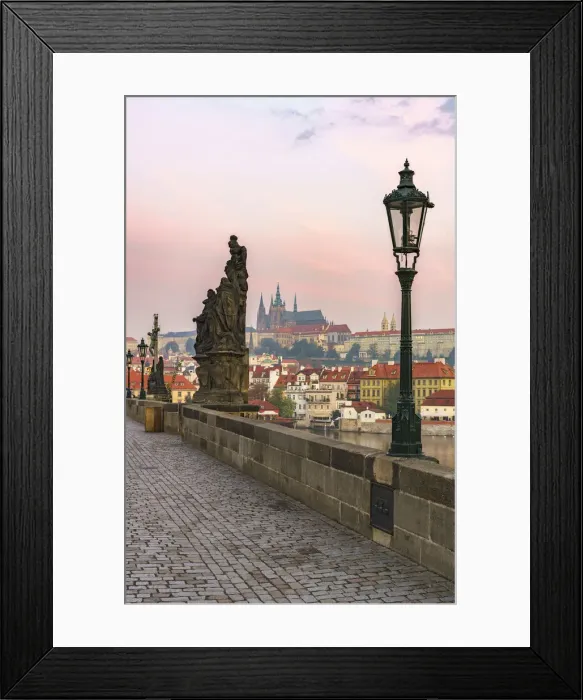 Framed Print : Europe, Czech Republic, Prague, Charles Bridge Framed Print : Europe, Czech Republic, Prague, Charles Bridge