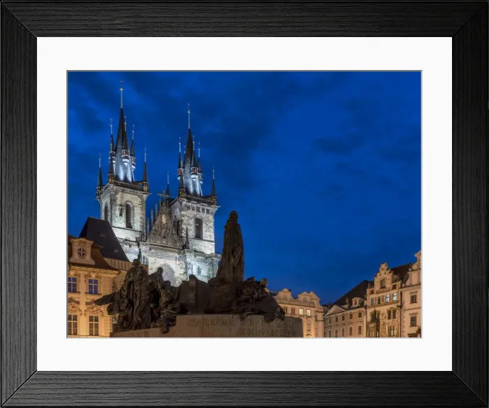 Framed Print : Europe, Czech Republic, Prague, Old Town Square, Church of Our Lady Before Tyn Framed Print : Europe, Czech Republic, Prague, Old Town Square, Church of Our Lady Before Tyn
